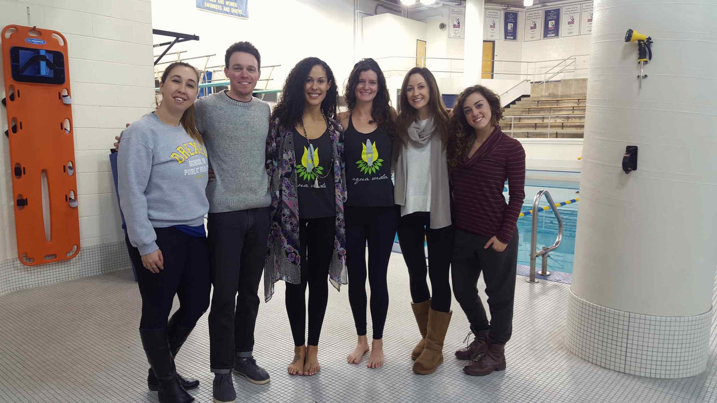 TV Spotlight on CBS Philly - Floating yoga is quite the workout