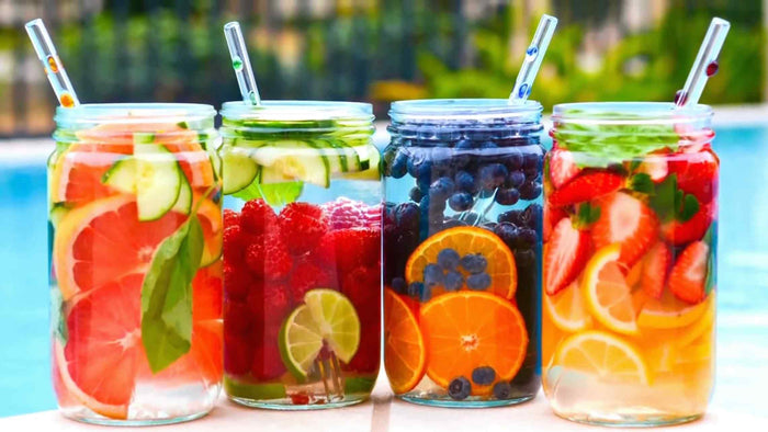 The health benefits of drinking fruit infused water