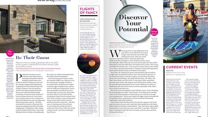 Spotlight in real woman magazine ~ Local Living section ~ Summer 2016